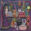 Wanda's Witchery Beaded Counted Cross Stitch Kit MH144206 Mill Hill Buttons & Beads 2014 Autumn view 1