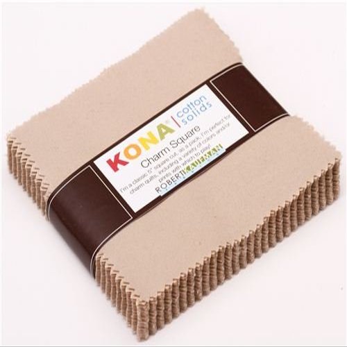 Charm Pack fabric bundle Parchment beige Robert Kaufman USA