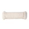 Koch Industries Braided Cotton Cord, 9/64 Inch by 48 Feet, Natural, Hank view 1