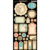 Graphic 45 Come Away with Me Journaling Chipboard view 1
