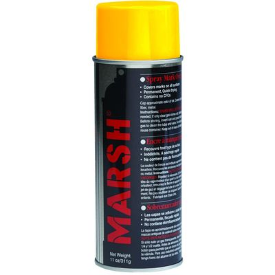 Yellow Spray Stencil Ink