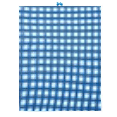 Darice #7 Mesh Plastic Canvas Dark Blue 10.5 x 13.5 (12-Pack) 33900-12