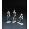 WWII Toy Soldiers German Infantry Defend or Die 3 Piece Set Figarti Miniatures Toy Soldiers Painted Metal Figure 60mm view 1