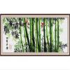 Happy Forever Cross Stitch, The bamboo scenery, the season of peace view 1