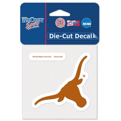 4x4. UNIVERSITY OF TEXAS 4X4 INCH DIE CUT DECAL