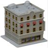 Rokuhan Z Gauge S033-1 Office Building A view 1