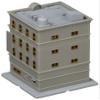 Rokuhan Z Gauge S033-1 Office Building A view 2