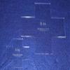 Cross Templates. 3 Inch, 6 Inch - Clear Acrylic 1/4 Inch view 1
