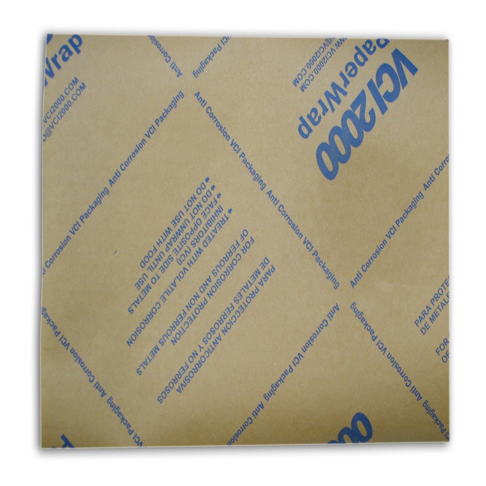 Polyair VSP00003 VCI Paper 35#, 24" x 600' VCI2000 Kraft Paper Roll for Multi-Metal Corrosion Protection
