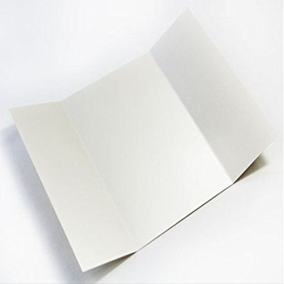 Gatefold Invitation Enclosure - 5 x 7, Metallic Opal, 25 Pack