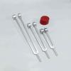 TFS Tuningforkshop Otto 32, 64 and 128 Hz Tuning Fork Set for Healing with Activator & Pouch view 1