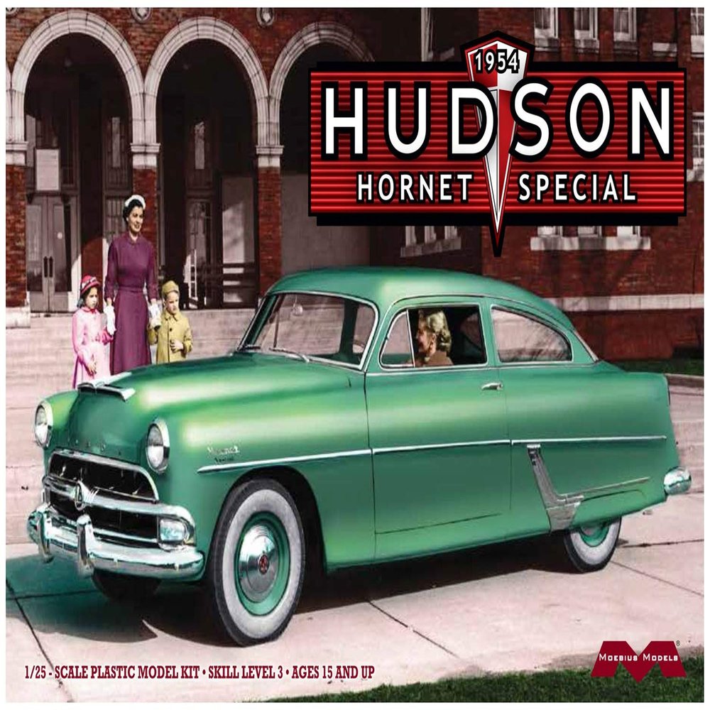 1954 Hudson Hornet Special 1/25 Scale Plastic Model Kit Moebius