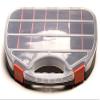 21+1 Adjustable compartments Secure lid Ergo Handle Storage case Clear Plastic 10.2x13inch view 1