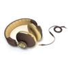 JLab Audio Bombora Over-Ear Headphones with Universal Mic, Matte Brown/Gold view 3