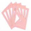 Frame Company Pack of 10 Passe-partouts 12x10 for Image Size 6x4 Pink view 1
