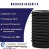 Corderie Italiane 6004066 00 Braid Elastic, HT, 06 mm-10 MT, Black view 3