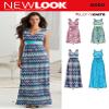 Simplicity New Look Just 4 Knits Pattern 6280 Misses Dress with Bodice and Length Variations Sizes 8-10-12-14-16-18-20 view 1