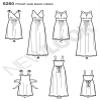 Simplicity New Look Just 4 Knits Pattern 6280 Misses Dress with Bodice and Length Variations Sizes 8-10-12-14-16-18-20 view 3