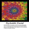 Psychedelic Fractal, Artful Designs and Fractals Cross Stitch Pattern (Pattern Only, You Provide the Floss and Fabric) view 1
