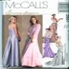 McCall's 26812000 Evening Elegance Misses Long Formal Skirts with Train Detail; Size E (14-16-18) view 1