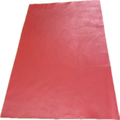 Reed Leather Hides - Cow Leather for Arts and Crafts (8 inches X 11 Inches, Red)