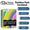 Accent Design Paper Accents Variety Pack, Rainbow Cardstock, Candy Duo, 5x7 Inch, 250 Pack, 65lb Coordinated Color Cardstock, Scrapbooking, Card Making, and Crafts view 2