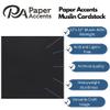 Paper Accents Muslin Texture Cardstock, Midnight, 12x12 Inch, 25 Pack, 80lb, Scrapbooking Card Making and Crafts view 2