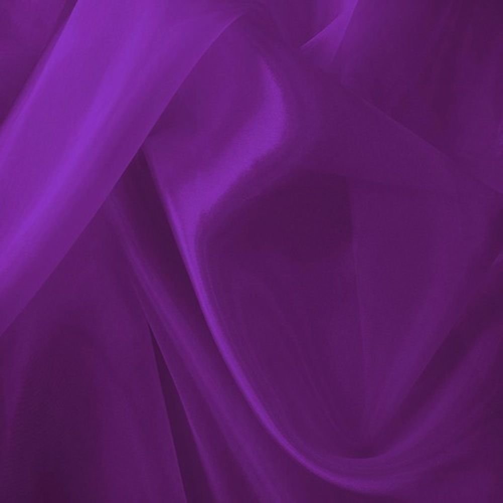 5 Yard Lot Violet Organza