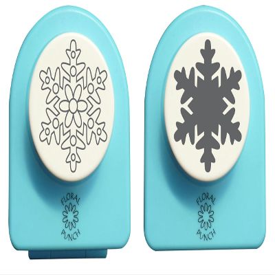 Nellie's Choice Floral Punch Set, Jumbo, Snowflake
