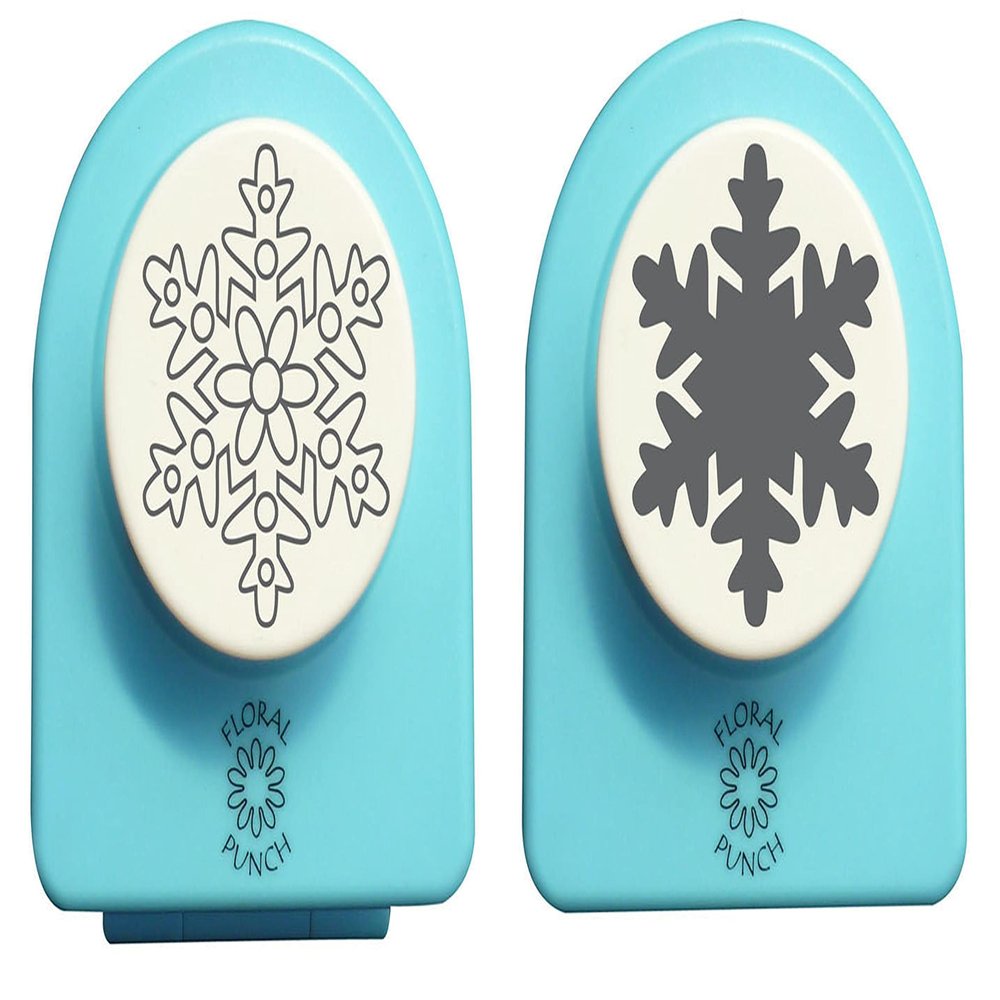 Nellie's Choice Floral Punch Set, Jumbo, Snowflake