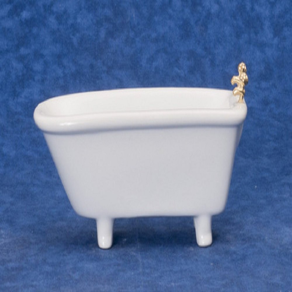 1:12 Scale White TUB #D6405tb
