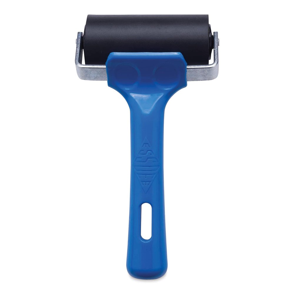 ESSDEE Ink Roller/Brayer (Soft) 75mm, Blue