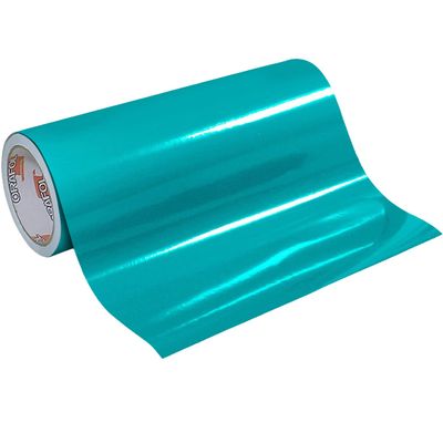 12" x 10 ft Roll of Glossy Oracal 651 Turquoise Adhesive-Backed Vinyl for Craft Cutters, Punches and Vinyl Sign Cutters by VinylXSticker