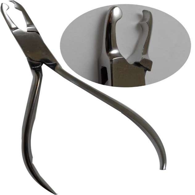 JEWEL TOOL 5" (12.7 cm) Long Fully Polished Stainless Steel Wire Bending Plier | Specially Shaped Rounded Jaws