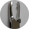 JEWEL TOOL 5" (12.7 cm) Long Fully Polished Stainless Steel Wire Bending Plier | Specially Shaped Rounded Jaws view 3