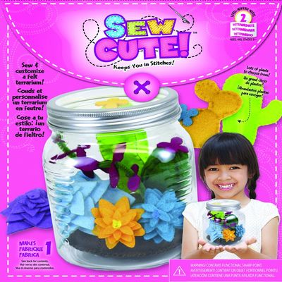 ColorBok 73210 Sew Cute Terrarium Kit