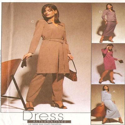 McCall's sewing pattern 2983 dress, top, skirt, pants - Size 6-10