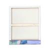Artist's Loft 22" x 28" Level 1 Back Stapled Traditional Canvas - Acid Free Cotton Canvas for Paint, Acrylic, & Oils - Bulk 6 Packs view 3