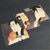 Gishodo OR-4 Origami Paper, 5.9 inches (15 cm), Ukiyo-e Origami Shuraku Actor Oshoue view 3