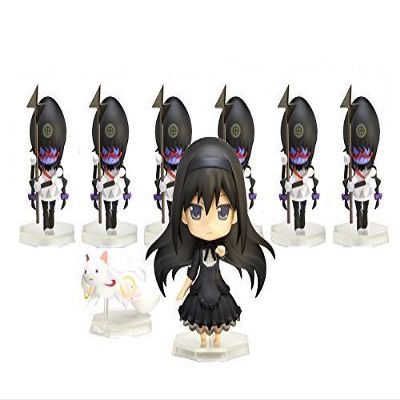 Movie magical girl Madoka Magica story of Shinpen revolt Kyara-menyi Akemi flame black dress Ver. Set full order production