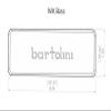 Bartolini MK5CBC-B MK Cort Curbow Ceramic Neck Pickup for 5-String Bass Guitar view 2