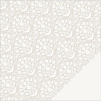 American Crafts Open Stock 12 x 12 - Pattern Paper - Double Sided - Damask 368396