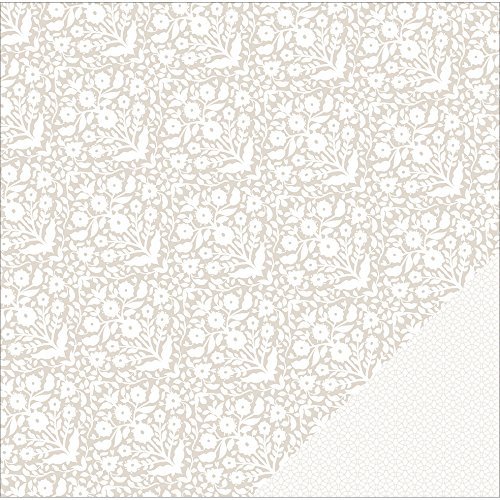 American Crafts Open Stock 12 x 12 - Pattern Paper - Double Sided - Damask 368396
