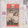 Children's And Girls Shirts And Blouses McCall's Sewing Pattern 3823 (Size CHH: 7-8-10-12) view 1