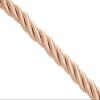 8mm Khaki Satin Finished Braided Nylon Cord Sold per 1meter/Pack (3pack Bundle), Save $2 view 1
