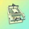 GOWE Manual curve bottle screen printing machine view 1