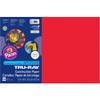 Tru Ray 12 X 18 Festive Red 50 Sht Arts & Crafts Construction Paper Paper Pac103432 Pacon Corporation view 1