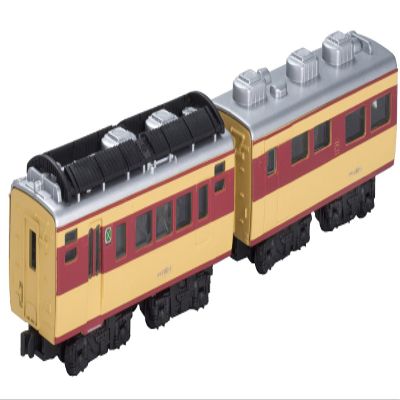 B Train Shorty JNR KiHa 181 Series B Set (Intermediate Car, 2 Cars), Plastic Model