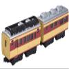 B Train Shorty JNR KiHa 181 Series B Set (Intermediate Car, 2 Cars), Plastic Model view 1