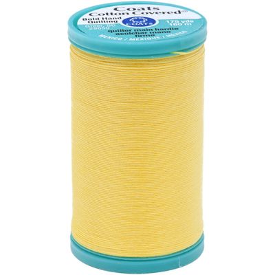 Coats Bold Hand Quilting Thread, 175-Yard, Sun Yellow